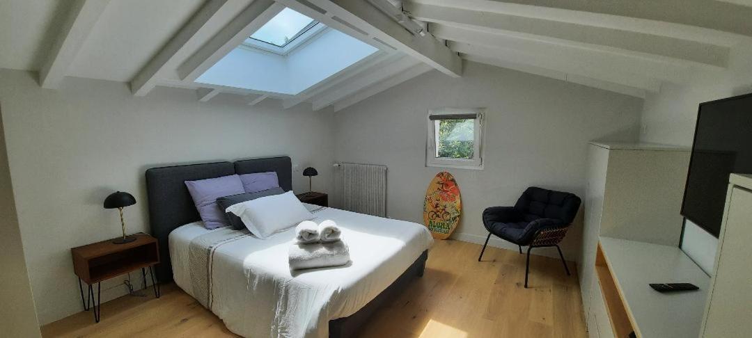 Chambre D'Hotes Avec Piscine Au Calme Dans Maison Basque Аскен Экстерьер фото