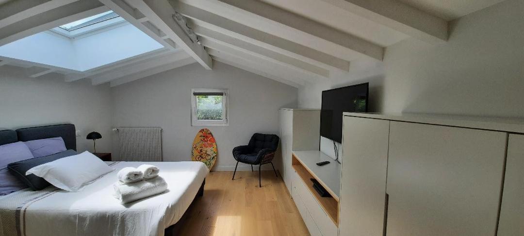 Chambre D'Hotes Avec Piscine Au Calme Dans Maison Basque Аскен Экстерьер фото