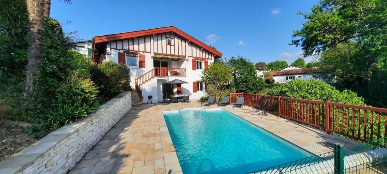Chambre D'Hotes Avec Piscine Au Calme Dans Maison Basque Аскен Экстерьер фото